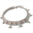 Anklet Chains Sterling Silver Foot Jewelry Pair 9.75 inches