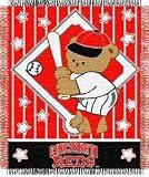 Cincinnati Reds MLB 36" X 48" Woven Baby Throw Blanket