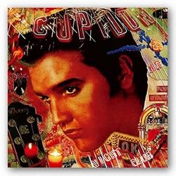 Elvis by Guillaume Ortega 11.75"x11.75" Art Print Poster