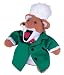 Toys : Basil Brush Green Jacket Beanie