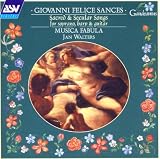Sances: Sacred and Secular Songs for Soprano, Harp and Guitar