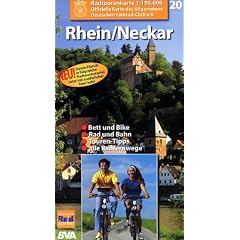 ADFC Radtourenkarten, Rhein, Neckar