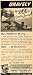1957 Ad Gravely Tractors Dunbar Grass Mower Lawn Yard - Original Print Ad
