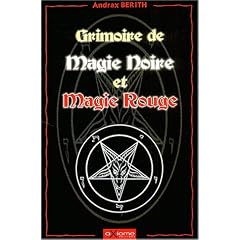 Grimoire de magie noire et magie rouge