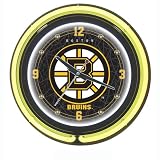NHL Boston Bruins Neon Clock - 14