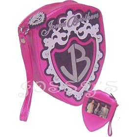 Jonas Brothers Glitter Handbag purse by JONAS BROTHERS
