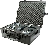 Pelican 1600 Watertight Hard Case with Foam insert - Desert Tan