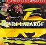 Works of Henri Lazarof: Cadence V / Cello Concerto / Cadence II / Continuum