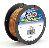 American Fishing Wire Surfstrand Copper 1x7 Bare Trolling Wire