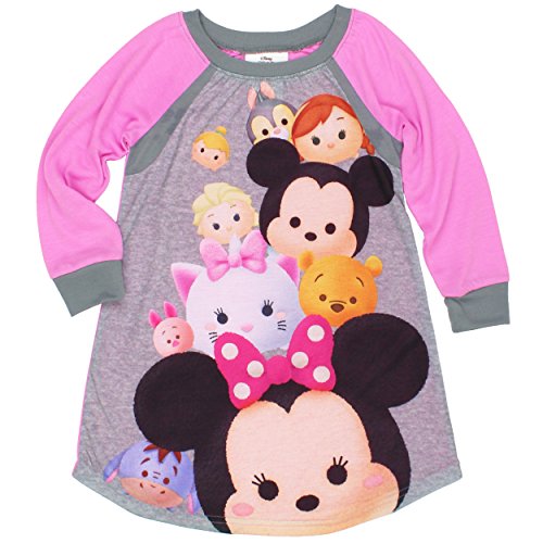 Tsum Tsum Girls Long Sleeve Nightgown Pajamas (Little Kid/Big Kid)