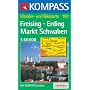Freising, Erding, Markt Schwaben: Wanderkarte mit Kurzf�hrer und Radwegen. GPS-geeignet. 1:50.000