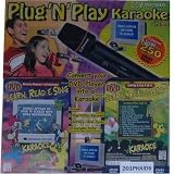 Emerson Plug and Play Karaoke System, Learn, Read and Sing Children's, over 250 dvds