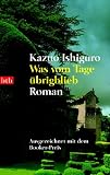 Was vom Tage �brigblieb: Roman