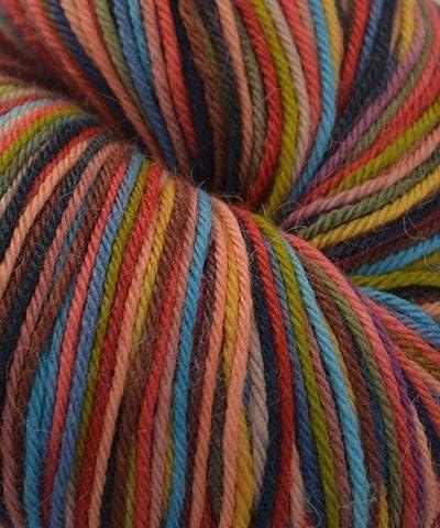 Misti Alpaca Hand Painted Sock Yarn - #61 Tango Tropics