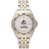 LogoArt Colorado Avalanche Men's All-Star Stainless Steel Watch