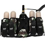 NXe Paintball 4+1 Pod and Tank Harness- Camo - FREE PODS
