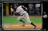 2008 Upper Deck # 348 Eugenio Velez (RC) Giants - MLB Rookie Baseball Trading Card in a Protective Screw Down Display Case