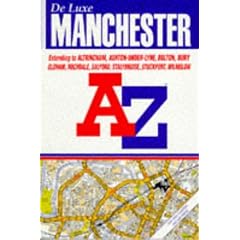 A-Z Deluxe Street Atlas of Manchester (A-Z Street Atlas Series)