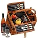 Largo Two Person Picnic Basket (Natural)