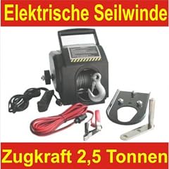 Elektrische Seilwinde Bootswinde Anh�ngerwinde 2,5t