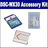 Sony Cyber-shot DSC-WX30 Digital Camera Accessory Kit includes: ZELCKSG Car ....