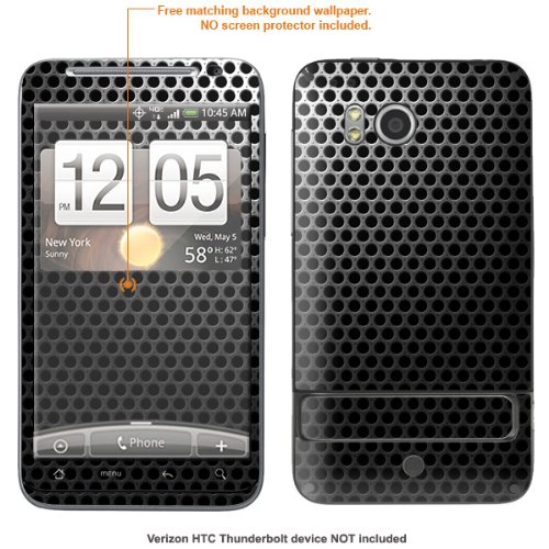 Protective Decal Skin STICKER for Verizon HTC Thunderbolt case cover thndrbolt-414