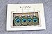 Set Of 4 Super Cute Peacock Feather Brass Bobby Pins, Handmade Hair Clips