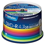 Verbatim DVD-R 4.7GB 50枚 DHR47JP50V3