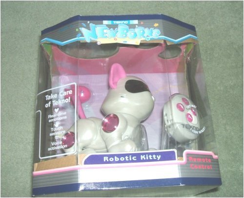 Tekno Newborns Kitty in Pink and Silver