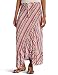 QSW Women's Easy Fit Maxi Stripe Skirt, Endless Summer, Large