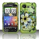 HTC Droid Incredible 2 Accessory - Blossoming Spring Flower & Butterflies P ....