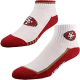 San Francisco 49ers White-Cardinal Two-Pack Socks