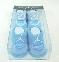 Michael Jordan 2 Pair Baby Booties Size 3-6 Months