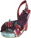 Irregular Choice Women's Raspberry Ripples Open Toe