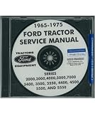 1965-1975 FORD TRACTOR 2000-7000 Service Manual CD