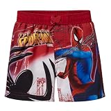 Toddler Boys' Spider-Man Swim Trunks - Red
