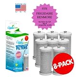 5106xEzmgfL. SL160  (8 Pack) Frigidaire 204389101 Compatible Refrigerator Water and Ice Filter by Oasis Premier