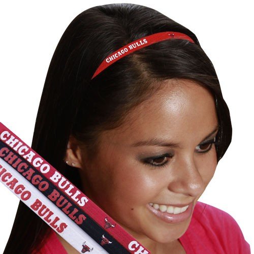 Chicago Bulls Women's Elastic Headbands