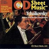CD Sheet Music チャイコフスキー 管弦楽作品集