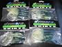 LOT of 4 5 Packs Dymara Laser Skirts Hoochie Fishing Squid Lure Trolling Salmon