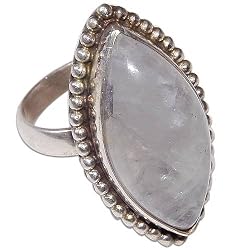 Valentine Gifts Sterling Silver Rainbow Ring US Size 10.75 (pr331rng)