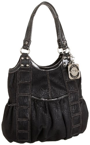 KATHY Van Zeeland Flirtini N/S Tote,Black,one size