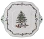 Spode Disney Christmas Tree Celebration Square Cake Plate