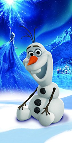 Disney beach towel frozen olaf snow bath towel 100% cotton