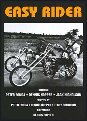 Easy Rider (On Motorcycles, Credits) Movie Poster Print - 24