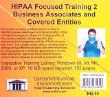 HIPAA Focused Training 2 Business Associates and Covered Entities (No. 2)