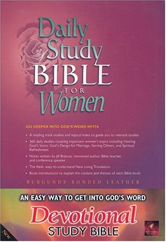 Daily Study Bible for Women, burgundy bonded (Daily Study Bible for Women)