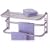 Premier Hotel Style Towel Rack - 20.5" L., Satin Nickel