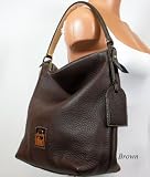 NEW AUTHENTIC DOONEY & BOURKE MEDIUM NORTH SOUTH LEATHER SAC HOBO