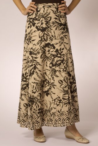 Per Una Tribal Leaf Skirt clothing